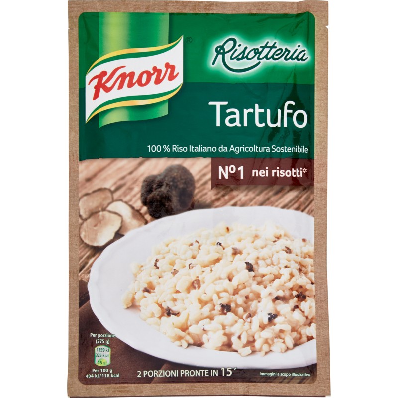 Knorr Risotteria Preparato Per Risotto Al Tartufo Busta Gr 175