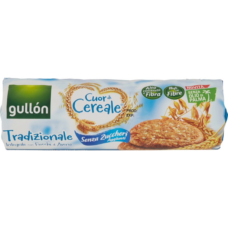 Gullon Cuor Di Cereale Tradizionale Biscotti Ai Cereali Gr