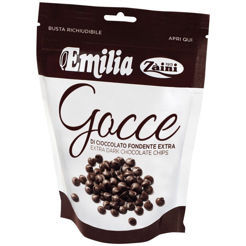 Cioccolato Zaini Gocce Fondenti Gr 75 Ordinalo Ora Su Cicalia