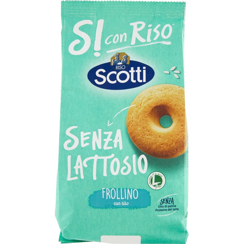 Scotti S Con Riso Senza Lattosio Biscotti Frollini Classici Gr