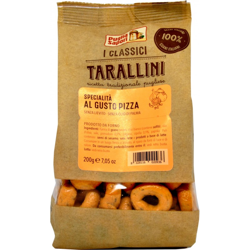 Puglia Sapori Tarallini Pizza Gr