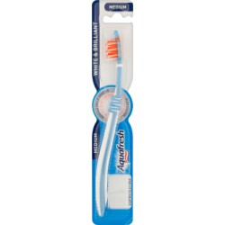 Aquafresh Spazzolino White E Brillant Medium 1 Pezzo