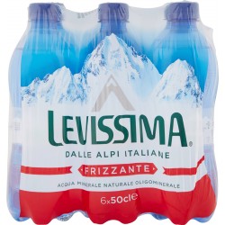 Levissima Acqua Naturale In Bottiglia lt. 1,5 Cluster da 6