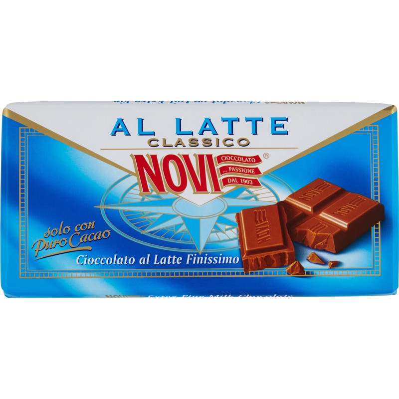 Novi Cioccolato Al Latte Classico Tavoletta Da Gr Cicalia