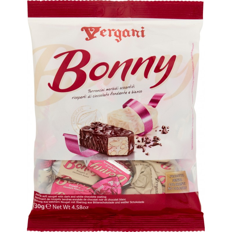 Vergani Torroncini Bonny Assortiti Pacco 130 Gr 