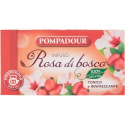 Pompadour 1913 | Infuso Frutti Misti | Tisana Solo Vera Frutta | Tisana  Senza Caffeina - 3 x 20 Bustine di Tè (180 Gr)