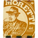 Moretti baffo oro birra cl.33 x 3 cluste