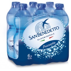 Acqua Frizzante San Benedetto 6 Da L.1,5