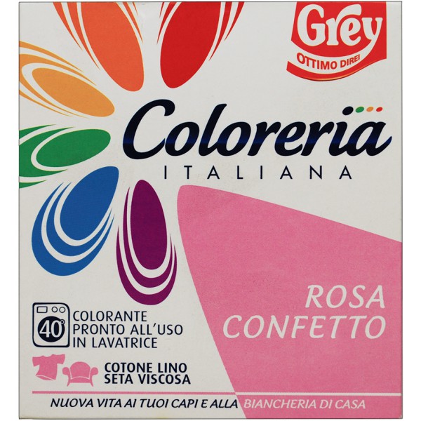 Colorante Per Tessuti Nero Intenso Coloreria Italiana g 350
