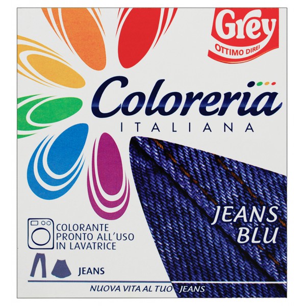COLORERIA ITALIANA BLU Jeans Colorante Tessuti E Vestiti In Lavatrice 350Gr  EUR 13,99 - PicClick IT