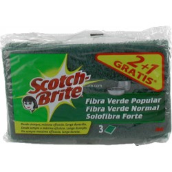 vileda ultra fresh fibra verde - panni abrasivi antibatterici - 3 pezzi:  : pulizia e cura della casa