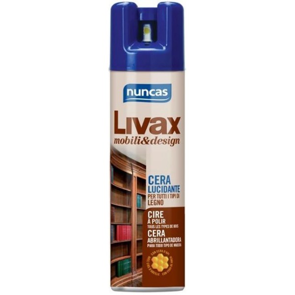 Nuncas Livax Cera Lucidante Per Mobili Spray ml. 300