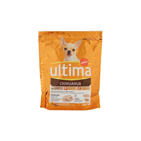 Crocchette per Cani - Ultima Chihuahua Pollo - 800 gr - Ultima 