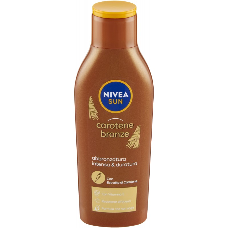 Nivea Sun Latte Solare Carotene Abbronzatura Intensa Ml Cicalia