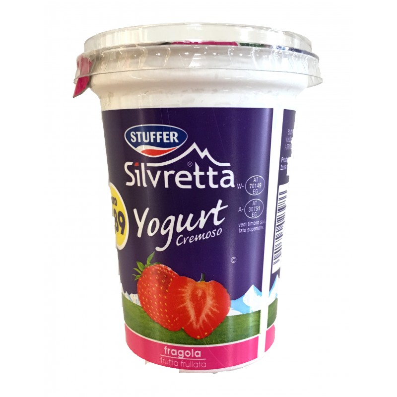 Stuffer yogurt fragola gr.400