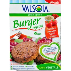 Burger Vegetale Senza Glutine Spinaci, Gustosino e Quinoa - Valsoia