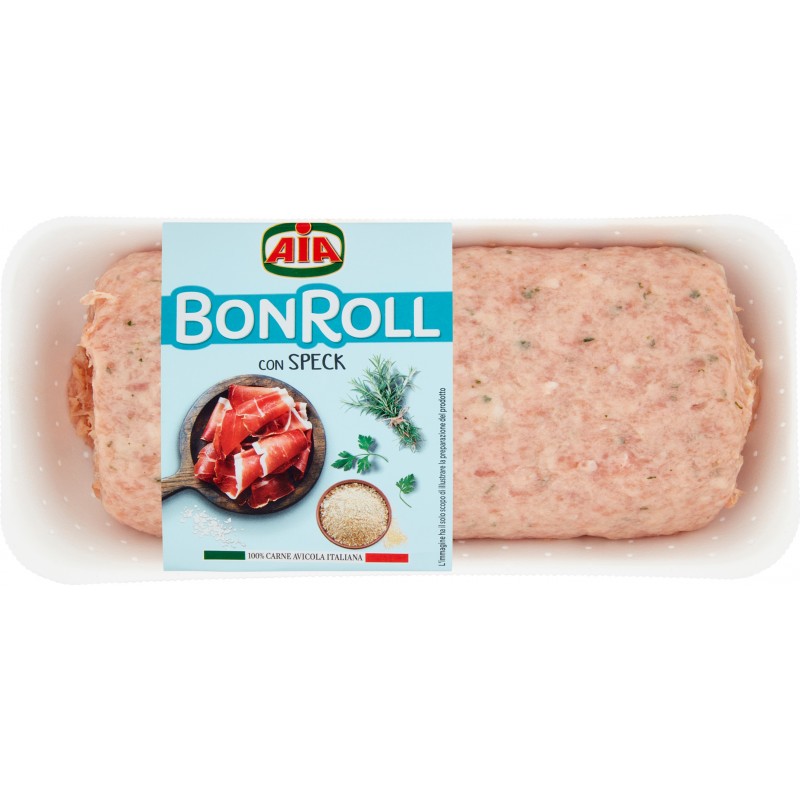 AIA Bonroll con Speck gr. 750 | Ordina ora il polpettone AIA