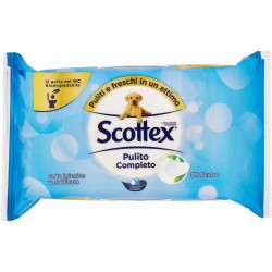 Scottex Carta Igienica Pulito Completo Salvaspazio, Confezione da