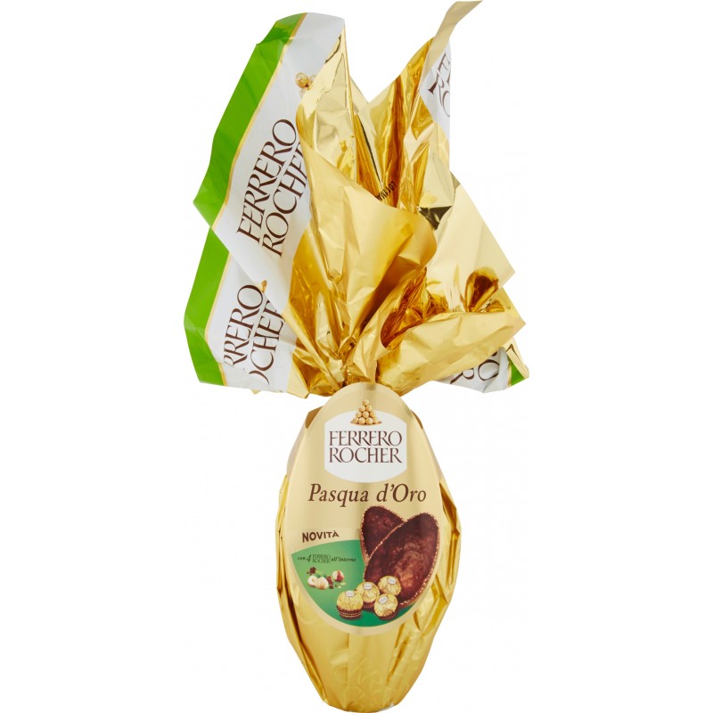 Uovo di Pasqua d'Oro Ferrero Rocher 225 gr. Ordina su Cicalia