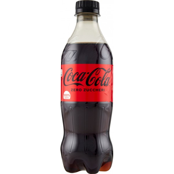 Coca Cola Zero Bottiglietta ml. 450 In Plastica