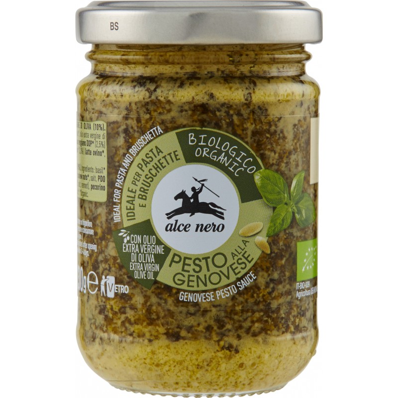 Alce Nero Pesto Alla Genovese Classico Biologico Sugo Pronto Gr