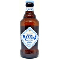 Birra Messina Bionda Classica Con Cristalli di Sale In Bottiglia cl.50