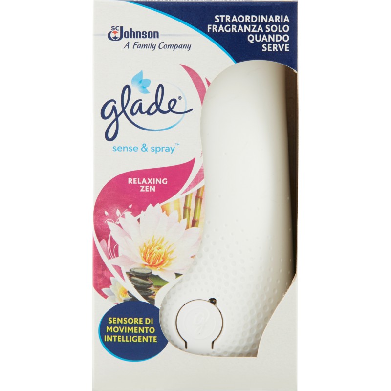 Glade® Automatic Spray Diffusore Sensuale Sandalwood & Jasmine - Infuso Con  Oli Essenziali