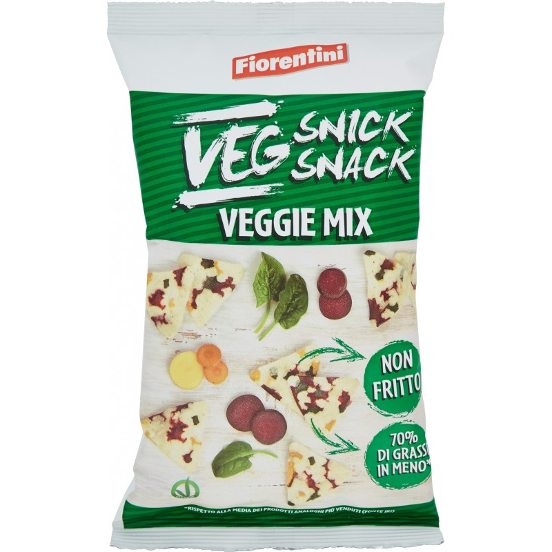 Fiorentini Veg Snick Snack Veggie Mix Snack Vegetariani E Vegani G