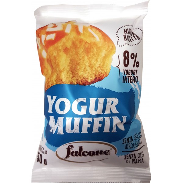 Falcone Muffin Allo Yogurt  Merendine Confezionate gr. 50 1pz