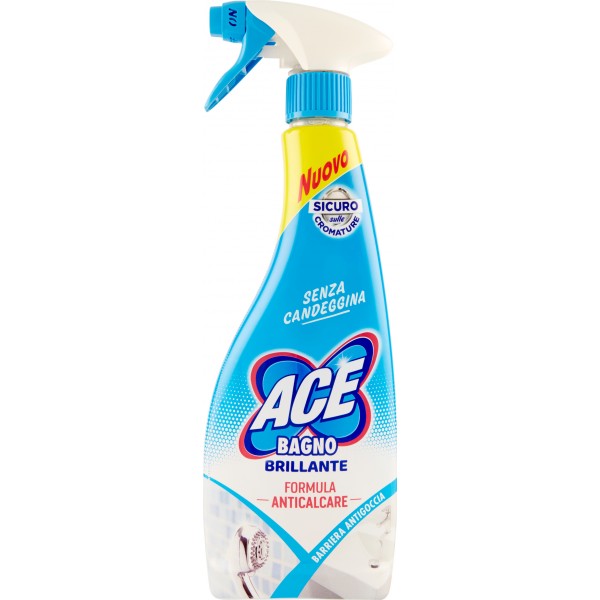Ace Detergente Spray Bagno Brillante Con Anticalcare ml. 500