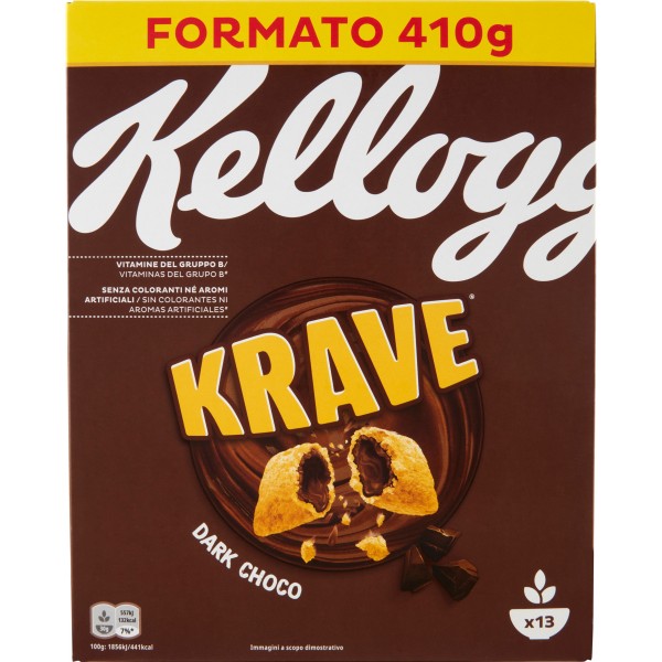 CEREALI KELLOGG'S SPECIAL K CIOCCOLATO FONDENTE 290 GR DARK CHOCOLATE  COLAZIONE