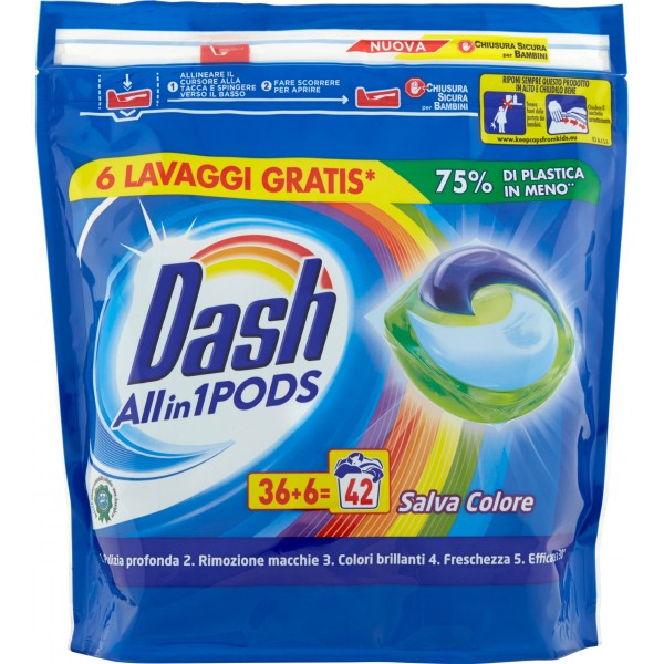 Dash Pods: 132 lavaggi a PREZZO SCORTA su  (-41%)