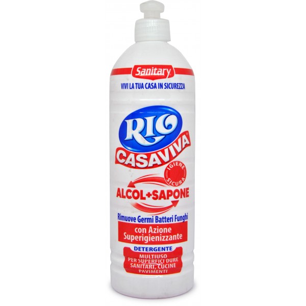 Detergente Alcol + Sapone Rio Casaviva ml.750