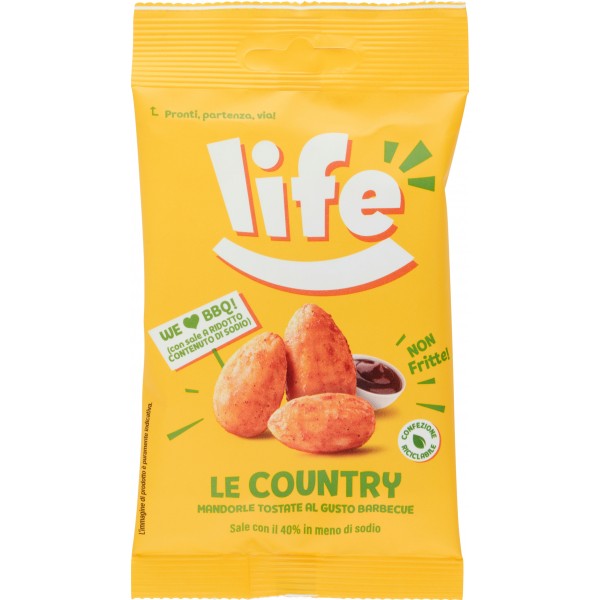 life le country mandorle bbq gr.25