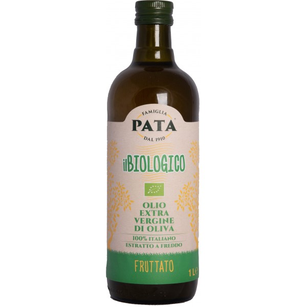 Famiglia Pata olio extra vergine di oliva bio fruttato lt.1
