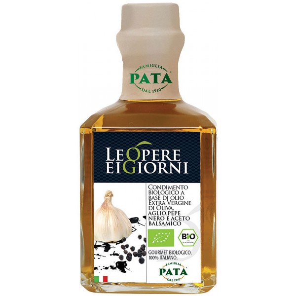 fam.pata cond.bio olio-aglio pepe ml250