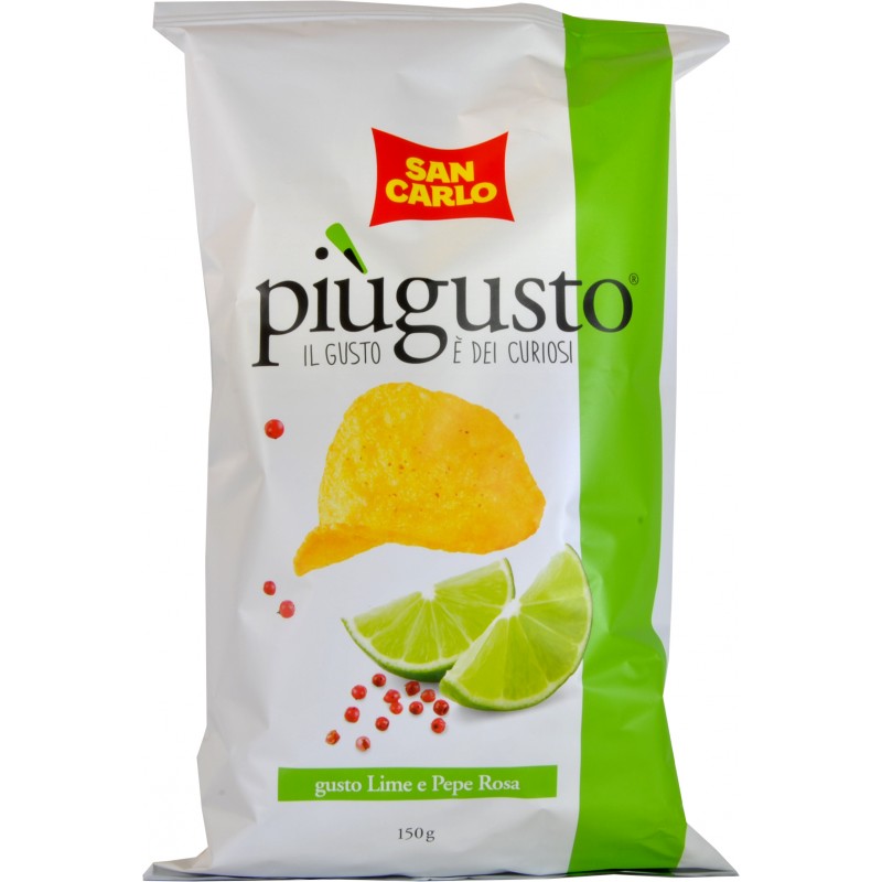 S.carlo Patat Piu Gusto Lime Pepe R G150