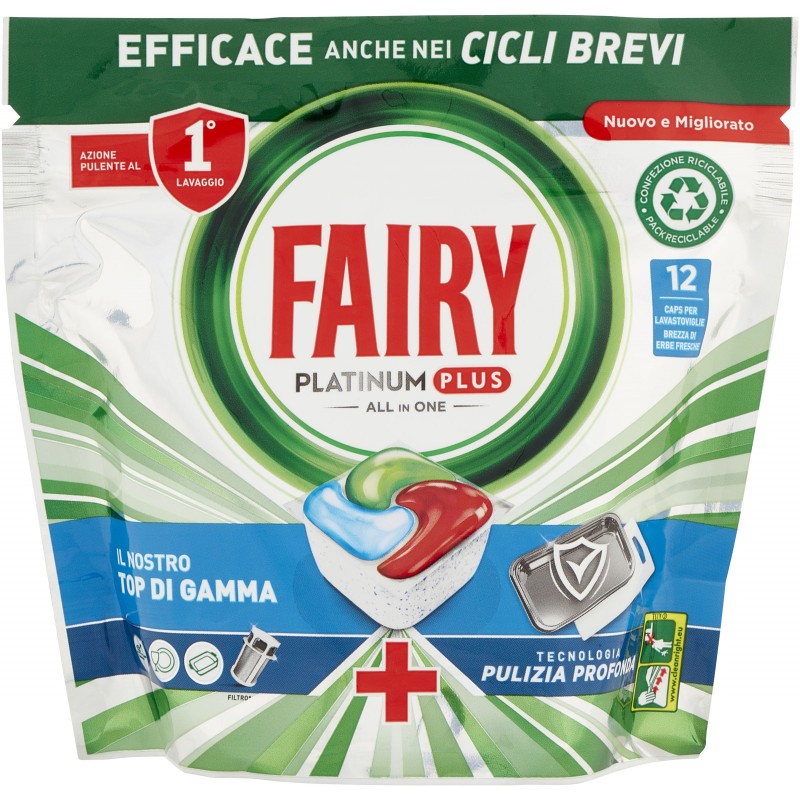 Fairy Platinum Plus All In One Reg. X12