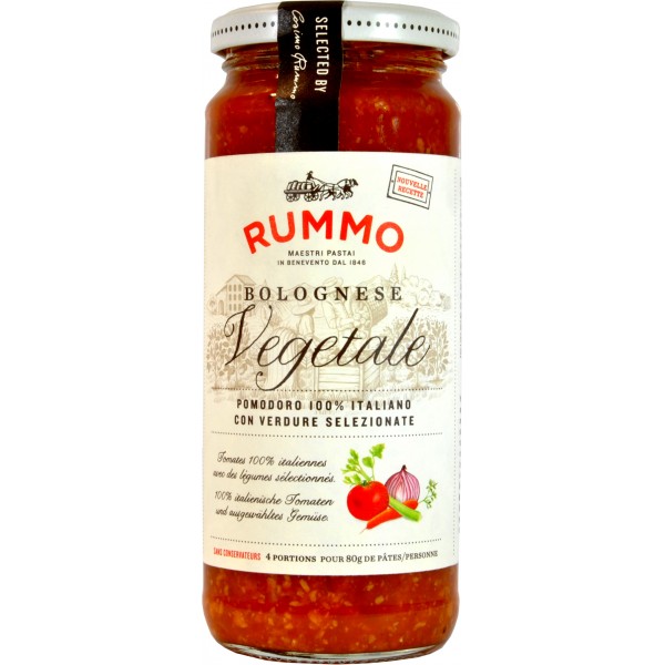 Rummo Sugo Bolognese Vegetariano G340