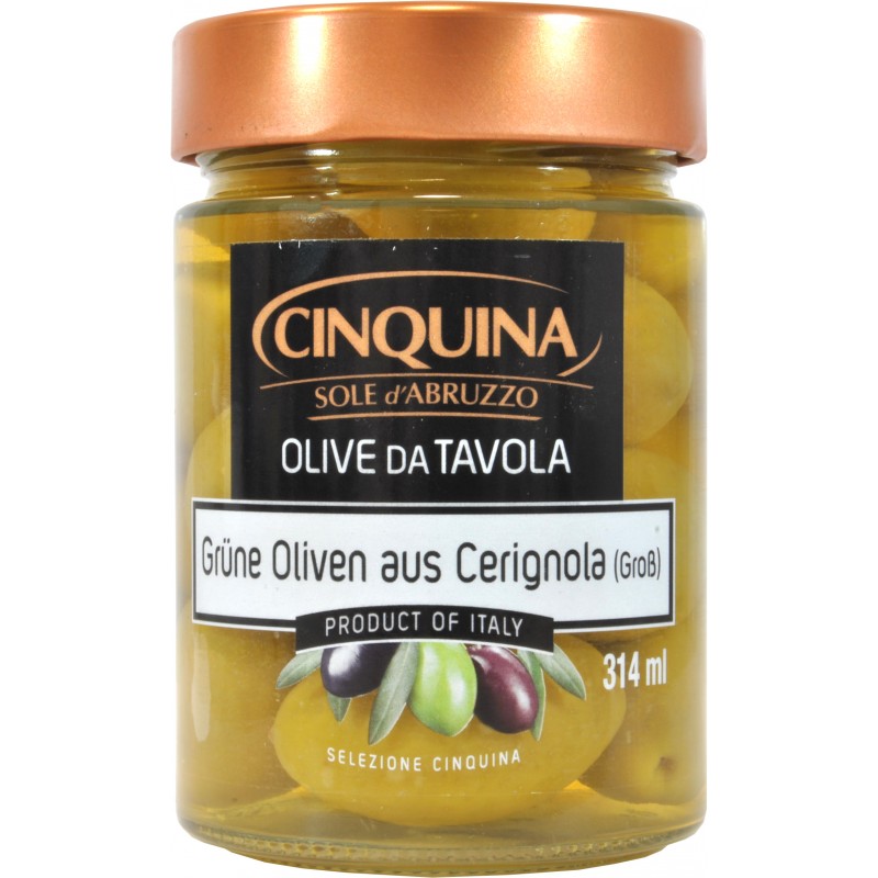 Cinquina Olive Verdi Cerignola Gr