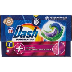 Dash Power Pods Detersivo Lavatrice In Capsule, Azione Extra