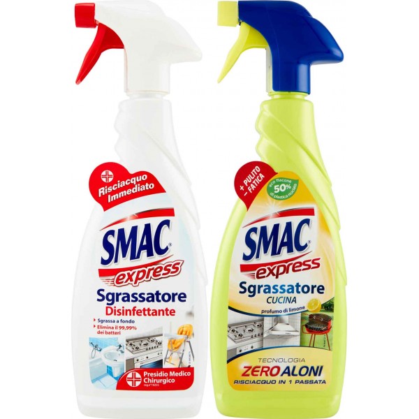 Smac Sgrassatore Spray Superfici Moderne Detergente Casa e Cucina